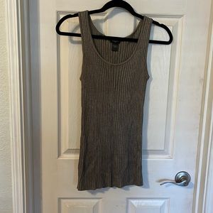 Ann Taylor knit tank top.  Size medium